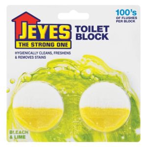 JEYES TOILET BLOCK BLEACH & LIME