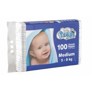 NAPPIES PANDA CLASSIC  MED