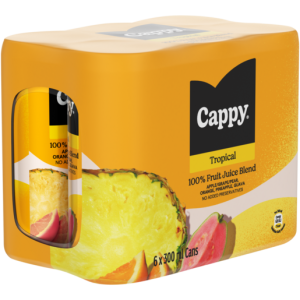 CAPPY 300ML PULPY ORANGE PET