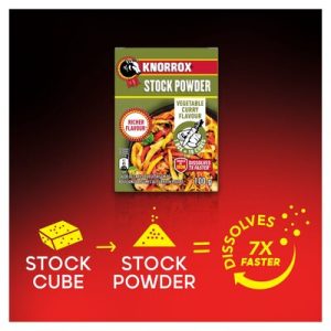 KNORROX 100G STK VEG CURRY
