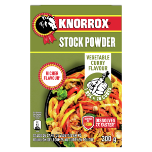 KNORROX 200G STK VEG CURRY