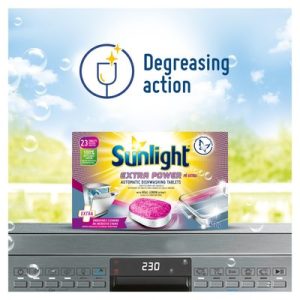 SUNLIGHT D/W TAB E/POWER 23PCS