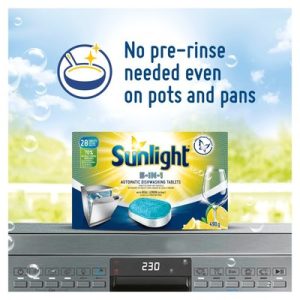 SUNLIGHT D/W TAB REG 28PCS
