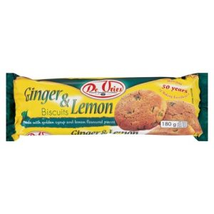 BISC DE VRIES GINGER LEMON