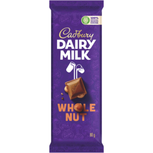 CADBURY D/MILK WHOLENUT