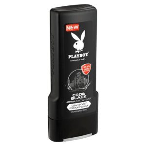 PLAYBOY SHOWER GEL C/BLACK