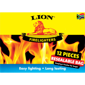 LION FIRELIGHTERS 12PCS