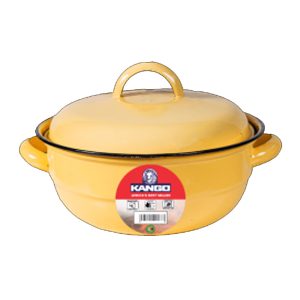ENAMEL  VEG DISH 18CM