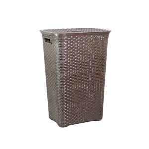 NUWARE RATTAN L/BASKET+LID