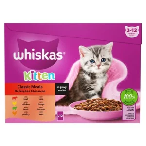 WHISKAS MEAT SELECTION IN GRAVY