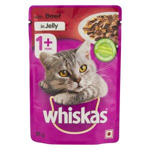 WHISKAS MEAT SELECTION IN JELLY ASS