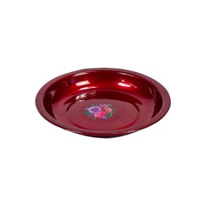 LZ HOME ENAMEL RICE PLATE 20CM