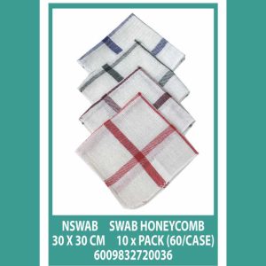 CLOTH N SWAB H/COMB 30X30