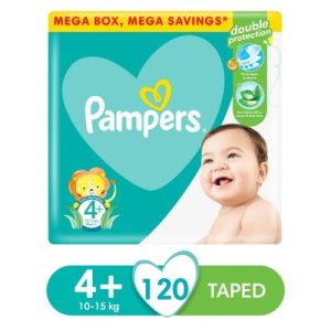 PAMPERS ACTIVE M/P MAXI #4+