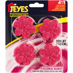 JEYES TOILET BLOCK FLORAL
