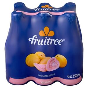 FRUITREE BOTTLE ASST 350MLX6
