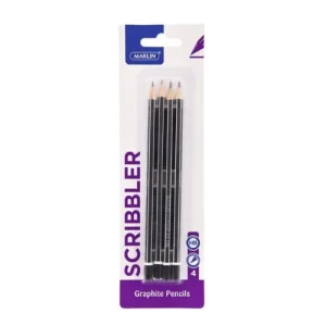 MARLIN PENCIL HB BLK/SLV