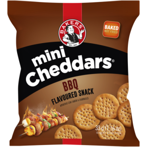 BAKERS MINI CHEDDARS BBQ
