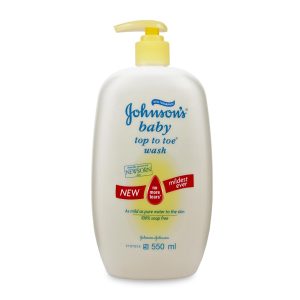 J&J BABY WASH TOP TO TOE