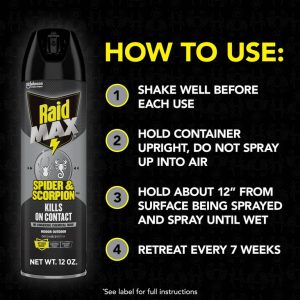 RAID MAX C/INSECT KILLER 3 IN 1