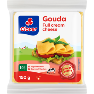 CLOVER CHEESE SLICED 48`S