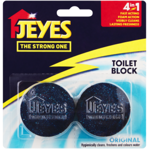 JEYES TOILET BLOCK TWIN PACK REG