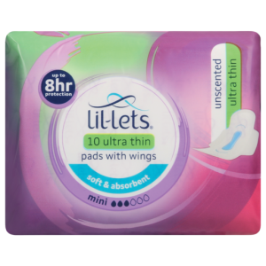 LIL-LETS MINI PAD UNSCENT