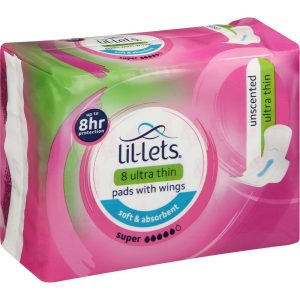 LIL-LETS SUPER PAD UNSCENT