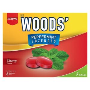 WOODS P/MINT CHERRY LOZENGES