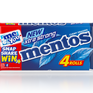 MENTOS F/ACTION CHERRY GUM