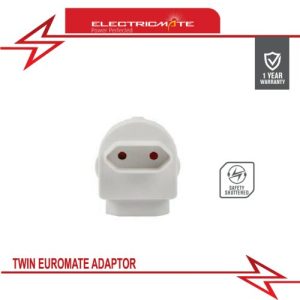 ELEC ADAPTOR EUROMATE TWIN