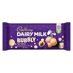 CADBURY D/MILK BUBBLY TOP DECK
