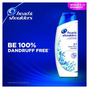 H&S SHAMPOO 2IN1 C/CLEAN