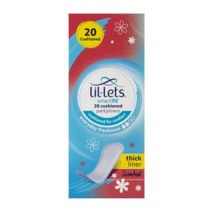 LIL-LETS P/LINERS EDAY FRESH THICK