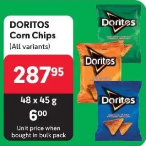 SIMBA DORITOS ASSORTED CASE 48X45