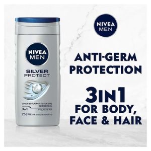 NIVEA S/GEL M SILVER PROTECT