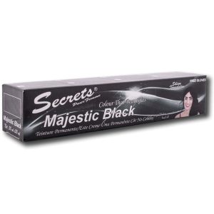 SECRETS H/C MAJESTIC BLK 2X30ML