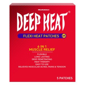 DEEP HEAT PAIN PATCHES