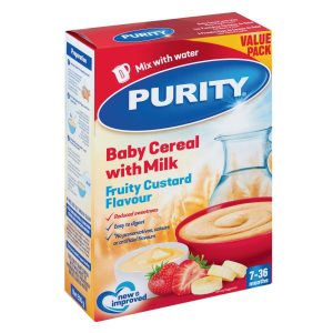 PURITY CEREAL 2 FRUITY CUSTARD