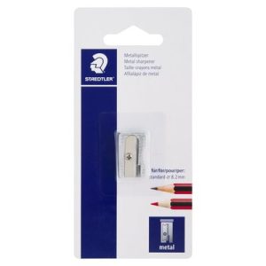 STAEDTLER SHARPENER METAL SINGLE HOLE