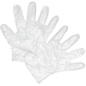 GLOVES DISPOSABLE PLASTIC (DELI)