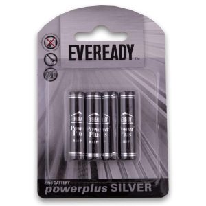 EVEREADY R03 PP SILVER BP4 AAA