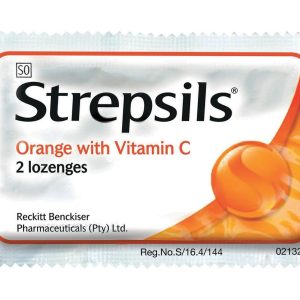 STREPSILS ORANGE VIT C
