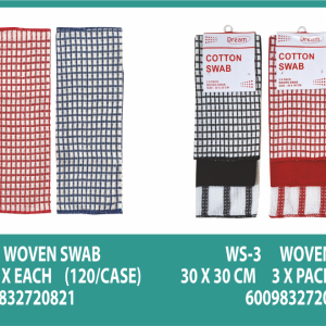CLOTH N SWAB WOVEN 30X30