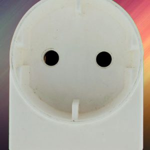 ELEC ADAPTOR 2PIN EURO