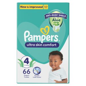 PAMPERS ACTIVE J/P #4 66S