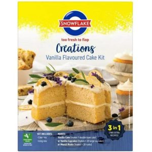 SNOWFLAKE CAKE KIT VANILLA