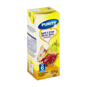 PURITY JUICE APPLE & GRAPE