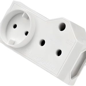 ELEC ADAPTOR SCHUKO+ LIGHT
