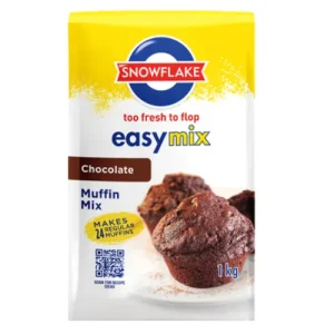 SNOWFLAKE E/MIX CHOC MUFFIN